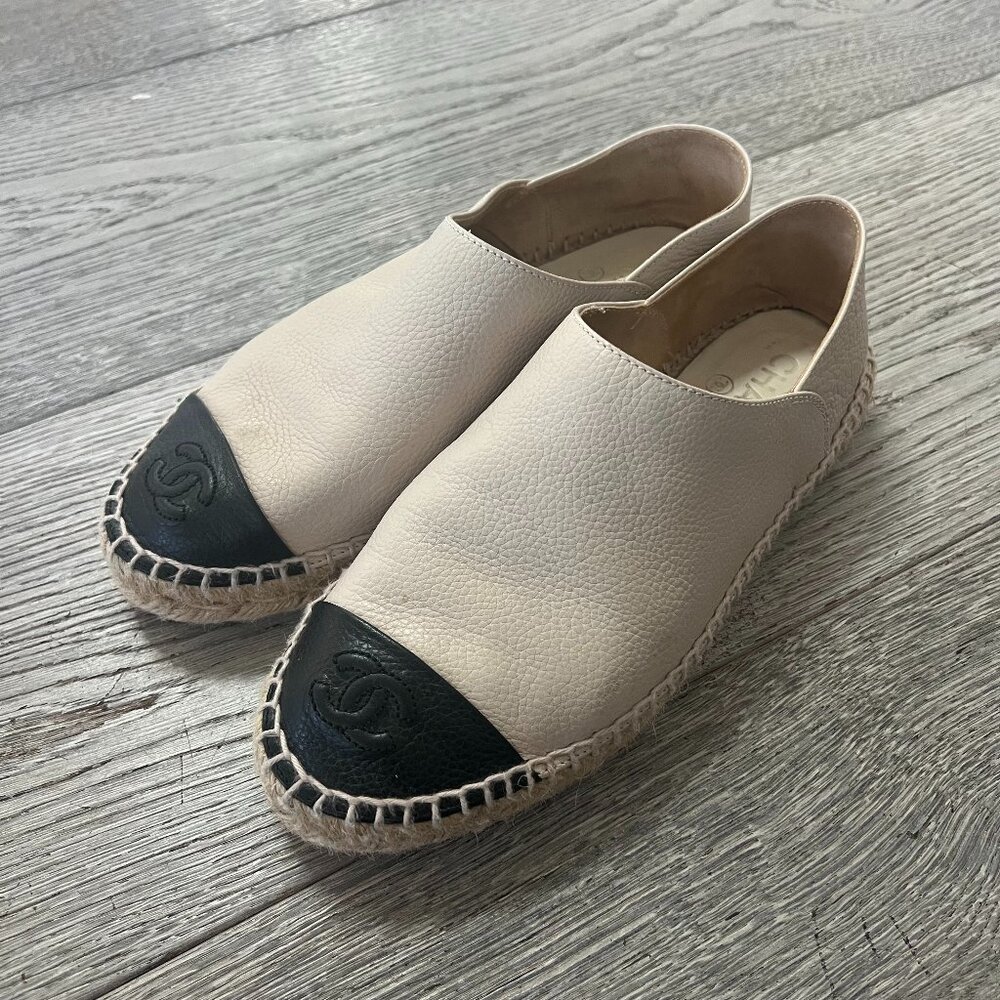 Chanel White espadrilles